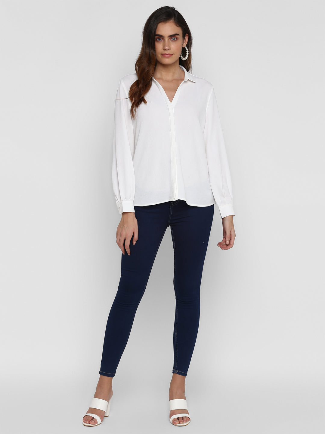 Sheer Casual Regular Fit Shirt