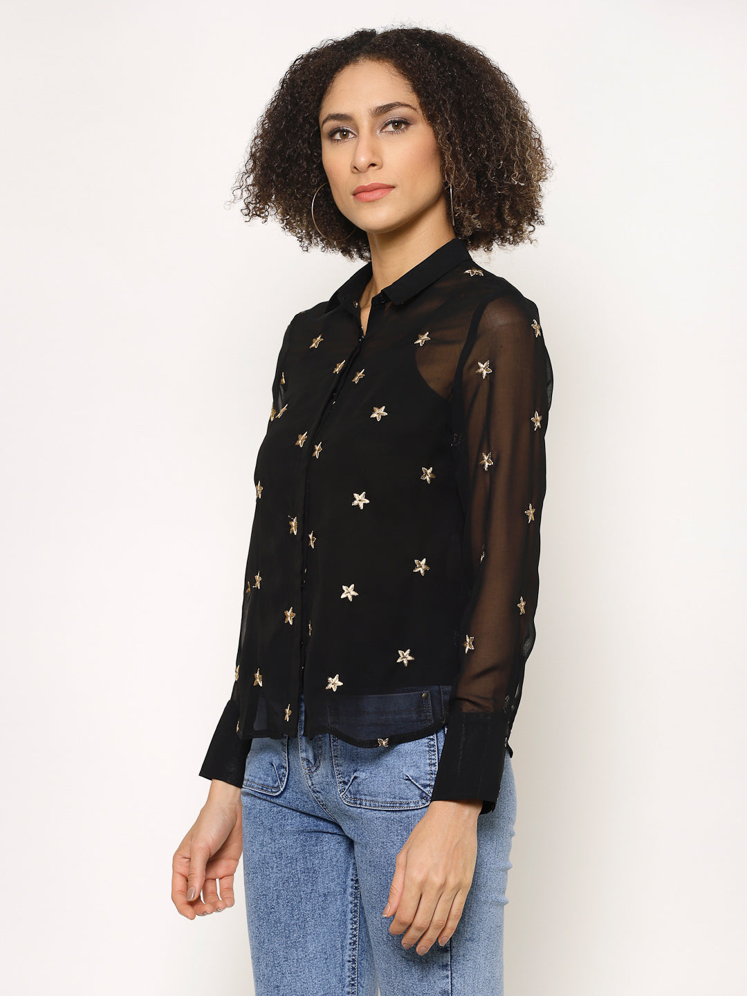 Embroidered Casual Shirt