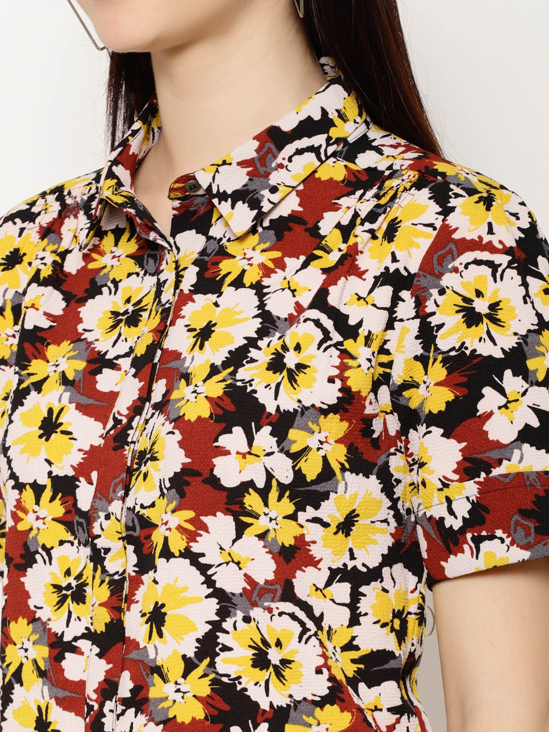 Floral Printed Casual Shirt