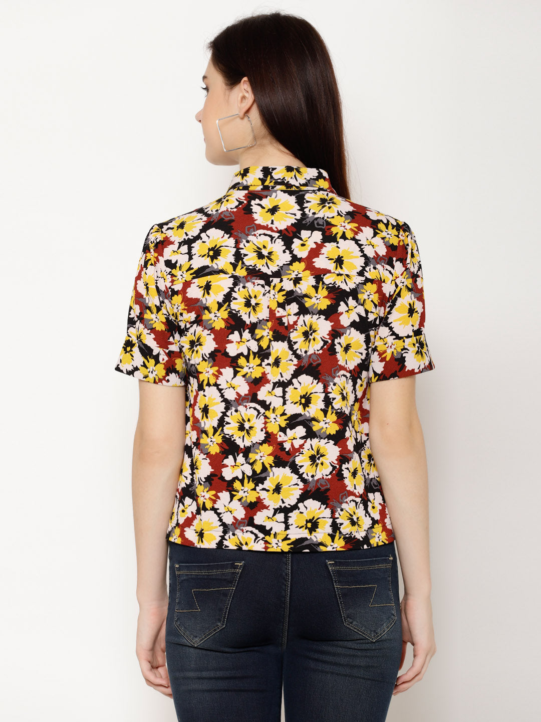 Floral Printed Casual Shirt