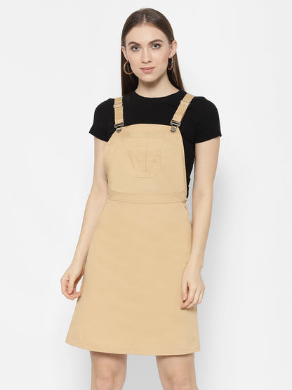 Cotton Pinafore Dress