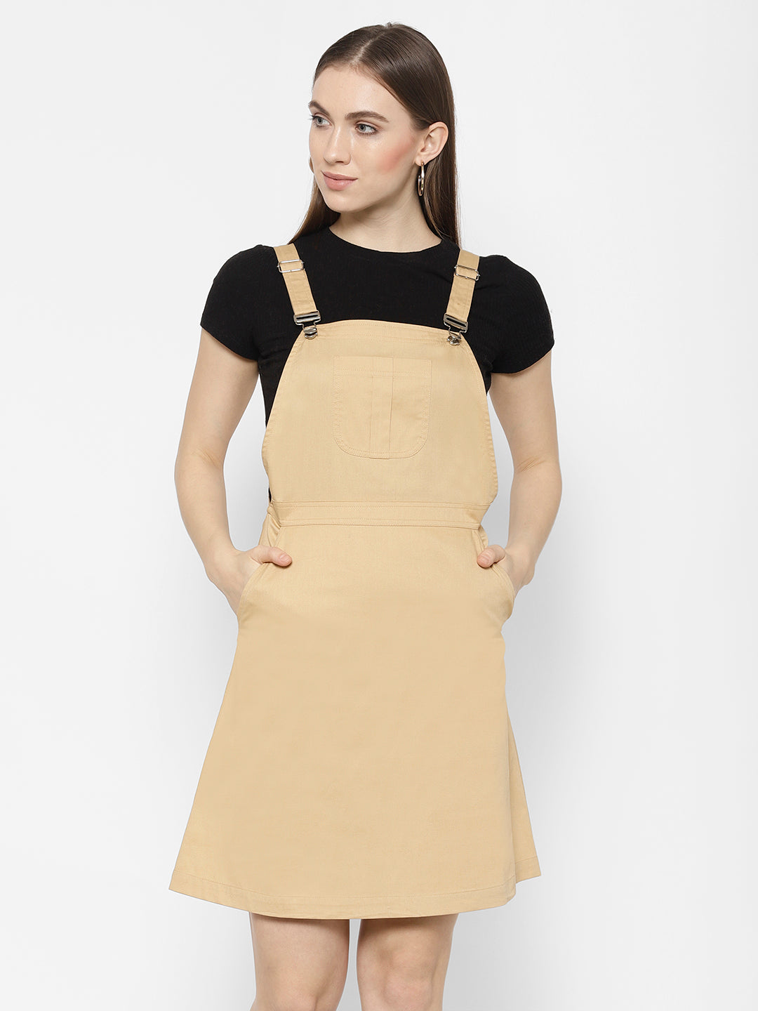 Cotton Pinafore Dress