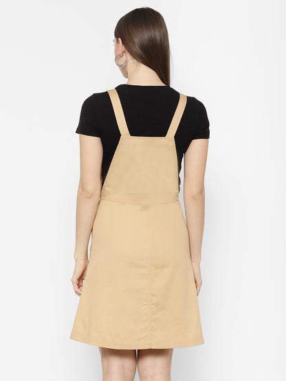 Cotton Pinafore Dress