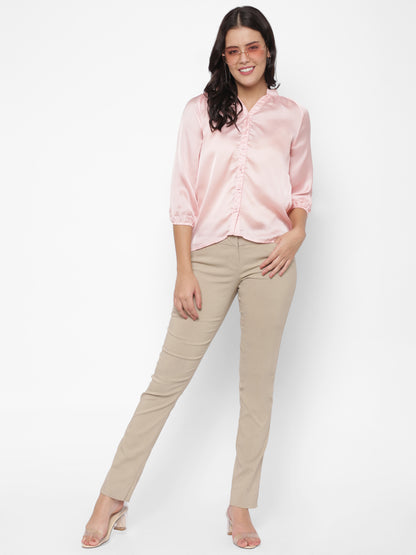 Women Opaque Casual Shirt